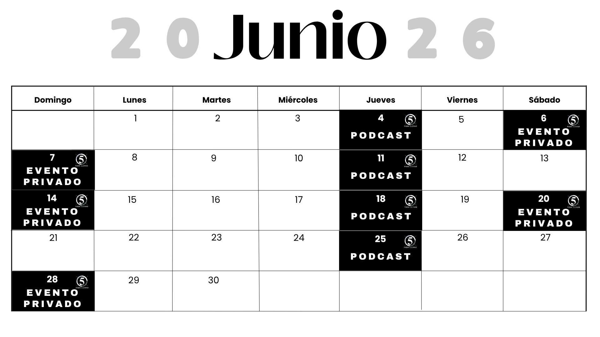 Eventos 2026